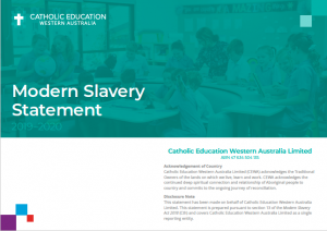 CEWA Publication - CEWA Modern Slavery Statement 2019-2020